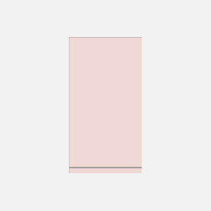 16 PK Blush with Silver Stripe Guest Paper Napkins - Luxe Party NYC