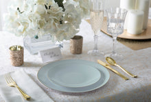 Load image into Gallery viewer, 56 Pc | Round Coupe Mint • Gold Plastic Party Set - Luxe Party NYC