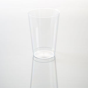 Laura Ashley 9 Oz Clear Plastic Tumblers | 20 Tumblers - Luxe Party NYC