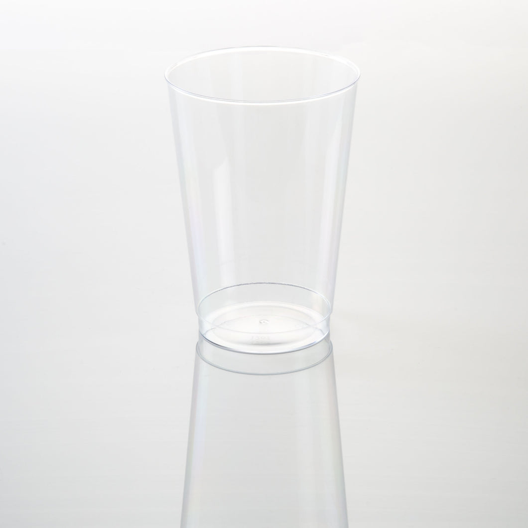 Laura Ashley 9 Oz Clear Plastic Tumblers | 20 Tumblers - Luxe Party NYC